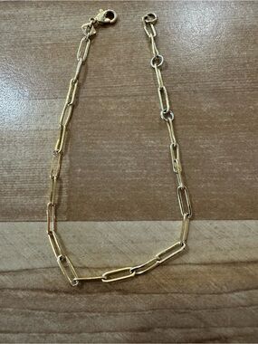 Kendra Scott Minimal Courtney Gold Paperclip bracelet for Women